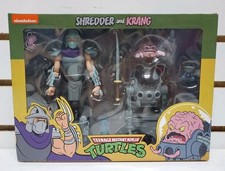 2020 NECA  Teenage Mutant Ninja Turtles Shredder & Krang Figures  Cartoon 2-Pack