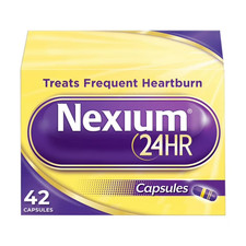 Nexium 24HR 20mg 42 Capsules - Exp 2028 