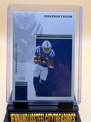 Jonathan Taylor 3/5 2022 Encased #5 Colts Green /5