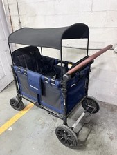 WONDERFOLD W4 Luxe Quad Stroller Wagon (4 Sea...