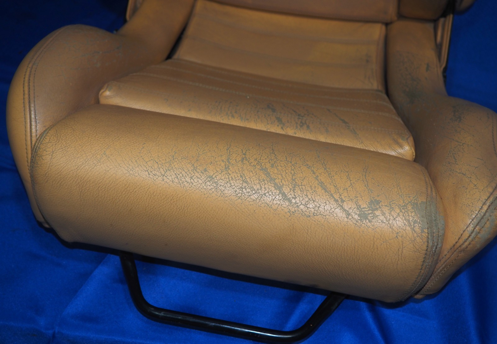 1995-1999 Ferrari F355 Right Driver Left Seat Beige Rough Condition OEM Complete