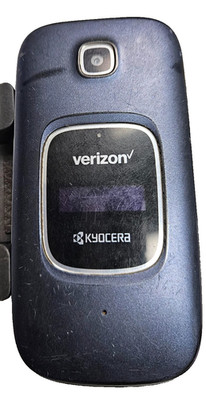 VERIZON KYOCERA CADENCE S2720 4G FLIP PHONE BLUE