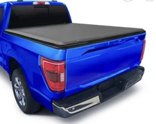 Tyger Auto T1 Soft Roll-Up Truck Bed Cover Fits Ford F-150 5.5Ft