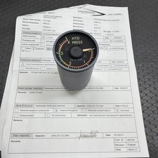 KRATOS 50483-20 747 PRESSURE INDICATOR (lighted) 0318-0050 Boeing 10-61255-20