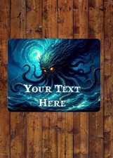 Cthulhu Custom Metal Sign 8x10 Wall Art Perfect Fan Gift Door Welcome Lovecraft