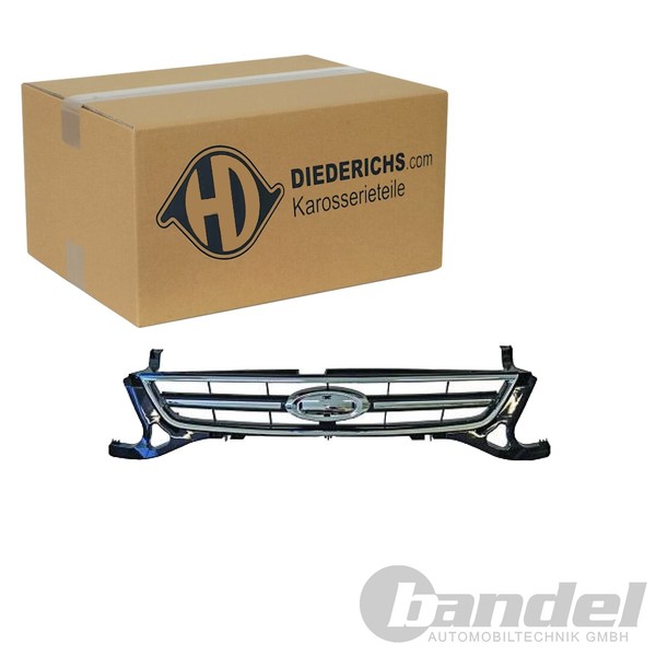 Diederichs KÜHlergrill Chrom/Schwarz Passend FüR Ford Mondeo | 1428140-image