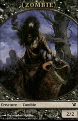 Zombie Token (8) Innistrad Magic: The Gathering