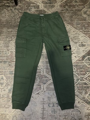 メンズ 01AW STONE ISLAND JET PANTS チノパン カーキ 44