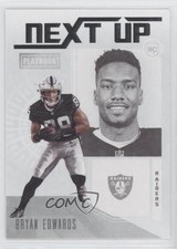2020 Panini Playbook Next Up Bryan Edwards #NU-29 06m7