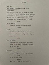 TV Memorabilia Unsigned Original Scripts for sale