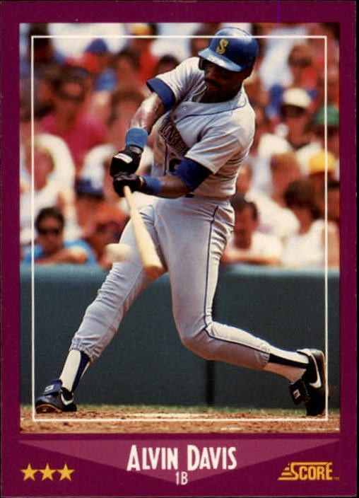 1988 Score #83 Alvin Davis - BB