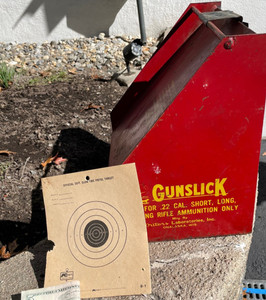 Target Practice Box Outers 22 Cal Bullet Trap Shooting Target well made! USA