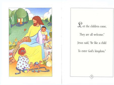 Baby Girl First Bible Crib Cross Gift Set Catholic Baptism Girls Christening