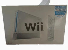 Nintendo Wii Sports Bundle Console 2 Games Extra Remote Nunchuk + Box