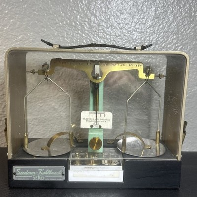 Vtg Portable Diamond & Gem Scale SeKo Seederer - Kohlbusch Complete Works nice!