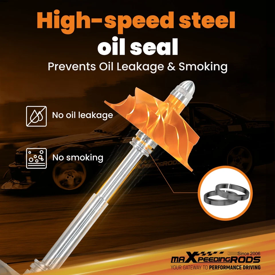 CT26 Billet Turbo for Toyota COASTER Land cruiser 4.2L 1HD-T 1HDT 17201-17010 - image 3 of 4