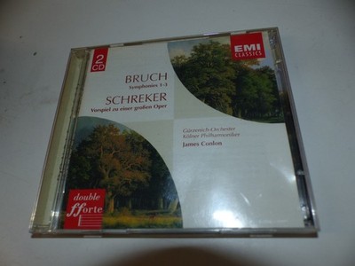 CD  James Conlon  Bruch: Symphonies 1-3, Schreker Vorspiel Zu Einer Grossen Oper