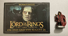 Lord of the Rings Wormtongue Pinback + Figurine with red Cloak and Dagger 1980 — photo 1