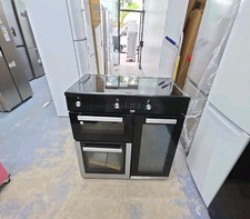 Beko KDVI90K 90cm Electric Range Cooker 5 Burners A/A Black