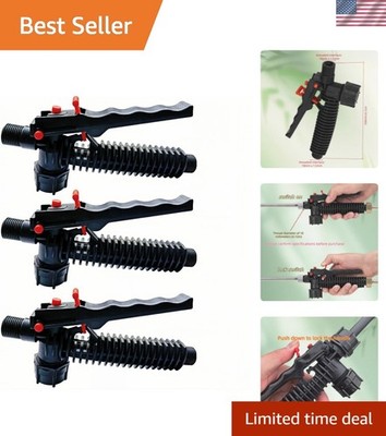 3-Pack Durable Replacement Sprayer Handles, 18mm for Garden & Agriculture