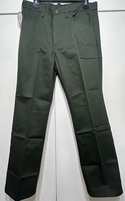 VINTAGE Levis 517 Bootcut Saddleman Green Dress Pants Sta-Prest 