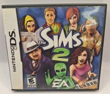 Nintendo DS The Sims 2 EMPTY Case and Manual 2004, No Game Included