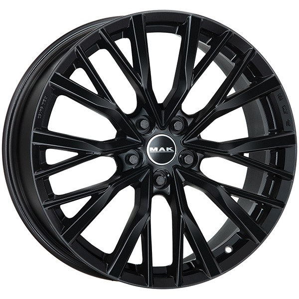 ALLOY WHEEL MAK KENT FOR VOLVO S60 CROSS COUNTRY 8.5X21 5X108 GLOSS BLACK NKM