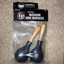 LPmusic.com Matador Mini Maracas, Black