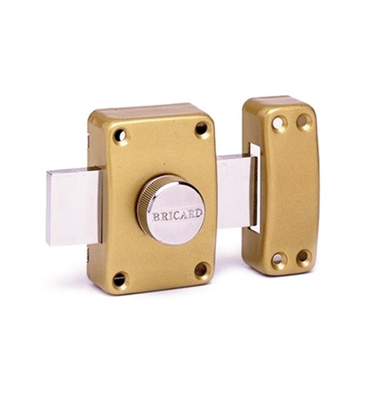 Verrou de securite Bricard Alpha cylindre 30mm pour porte fine