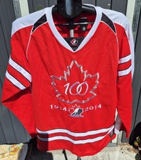 TEAM CANADA 1914-2014 100 YRS HOCKEY JERSEY SIZE MEDIUM 