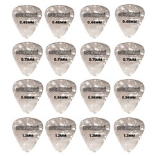 5 Core Guitar Picks 12 Piece Celluloid Light Medium Heavy Extra Heavy Gauge Pick