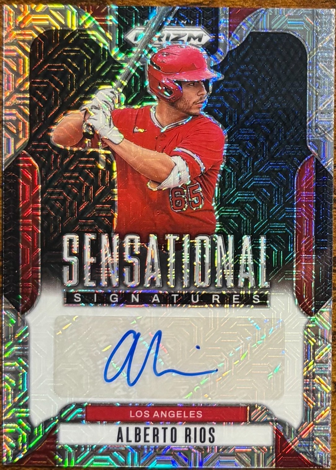 2025 Panini Prizm - Sensational Signatures Alberto Rios, Alberto Rios # ...