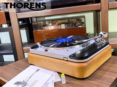 THORENS TD124/II Turntable w/ SME 3009 S2 Tested Working Japan #01