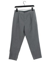 Uniqlo Women's Suit Trousers M Grey Polyester