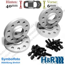 Spurplatten vorne 6mm & hinten 40mm/Achse u.a.: BMW 7er F01 F02 F03 F04 2008-15