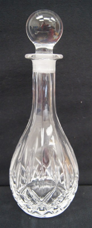 ROYAL CRYSTAL ROCK RCR OPERA 13.25" Wine Decanter & Stopper ITALY SMOOTH STOP