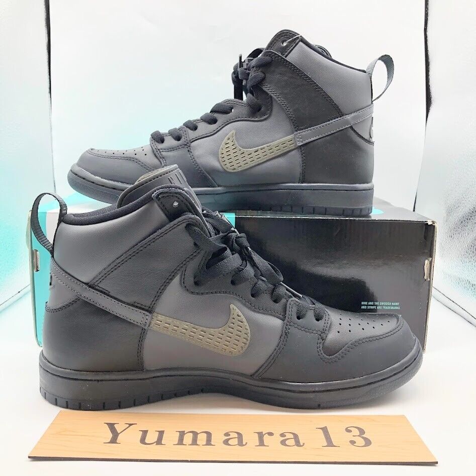 Nike SB Dunk High Pro PRM FPAR Black Grey BV1052-001 Men's Nike SB Dunk High Pro PRM FPAR Black Grey BV1052-001 Men's