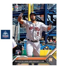 2023 Topps Now #107 Corey Julks Houston Astros 1st HR RC Rookie