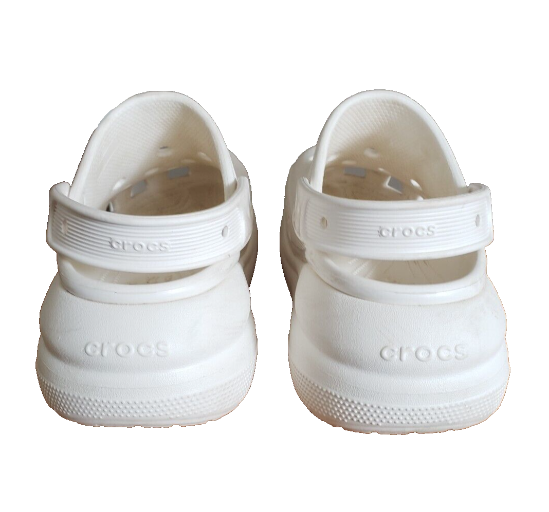 Crocs Men’s White Classic Crush Platform Clog Crocs Classic Crush Platform Clog White Mens 11 Women main image 3