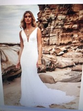 Never Worn- "Lovers Society" Bodie Wedding Gown"