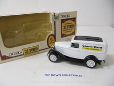 1932 Ford Panel Delivery Bank Coast To Coast Hardware  1.25 Die Cast ERTL