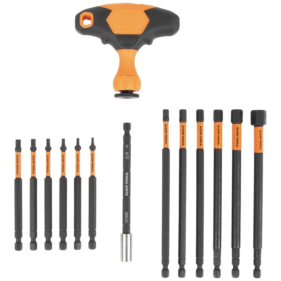 Klein Tools 33804 ProFlex Impact-Rated Multiple Ratcheting T-Handle Set, 23 Pc. - Image 2 of 4
