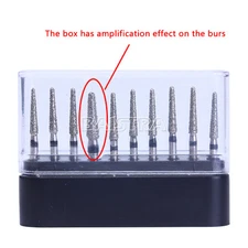 AZDENT Dental FG Diamond Burs TR-13S For High Speed Handpiece Supply