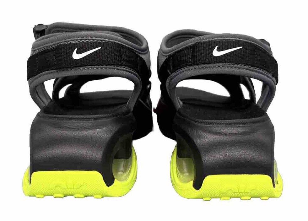 Nike Air Max Sol Sandal Black Yellow Bubble Strap Buckle Nike Air Max Sol Sandal Black Yellow Bubble Strap Buckle