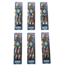 6 Twin Packs Oral-B Marvel Spiderman Kids Toothbrush Extra Soft - 12 Ct Total