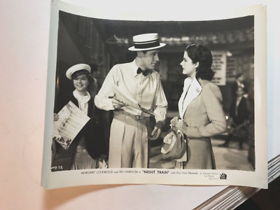LOT #1: NIGHT TRAIN THREE 20 CENTURY FOX MOVIE PHOTOS LOCKWOOD HARRISON HERNREID