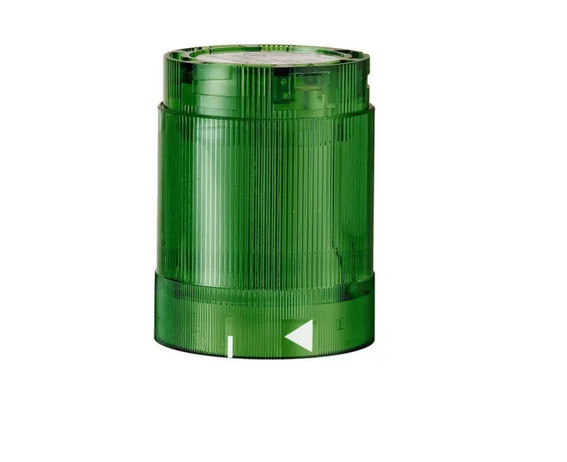 Feu flash Werma 848.200.55 vert 24V à haute visibilité pour KombiSIGN 50