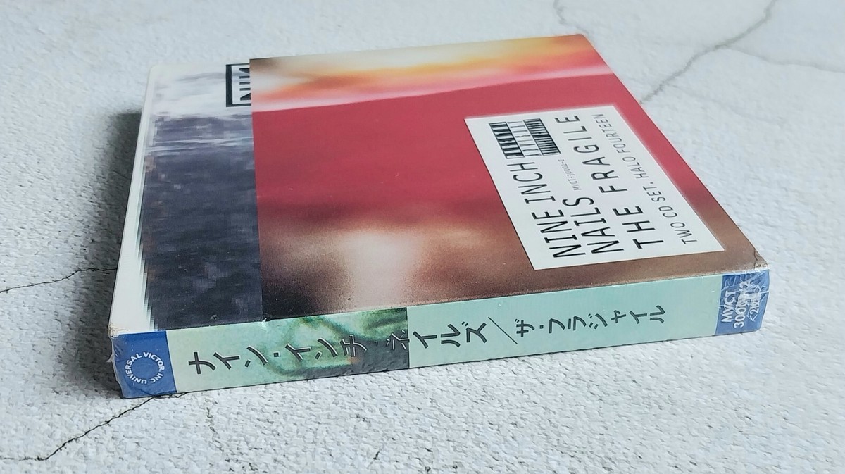 New sealed Nine Inch Nails The Fragile Japan Version 2 cd