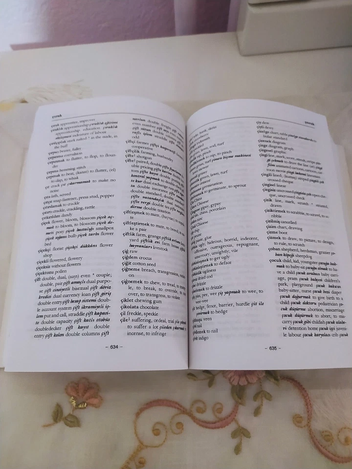 English-Turkish & Turkish English Dictionary - Image 3 of 4