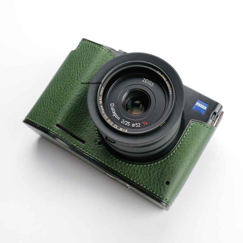 Half Case For ZEISS ZX1 Insert Camera Cover Genuine Leather